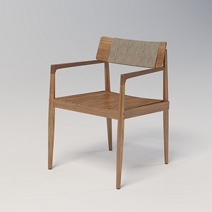 archi dining chair 3D model