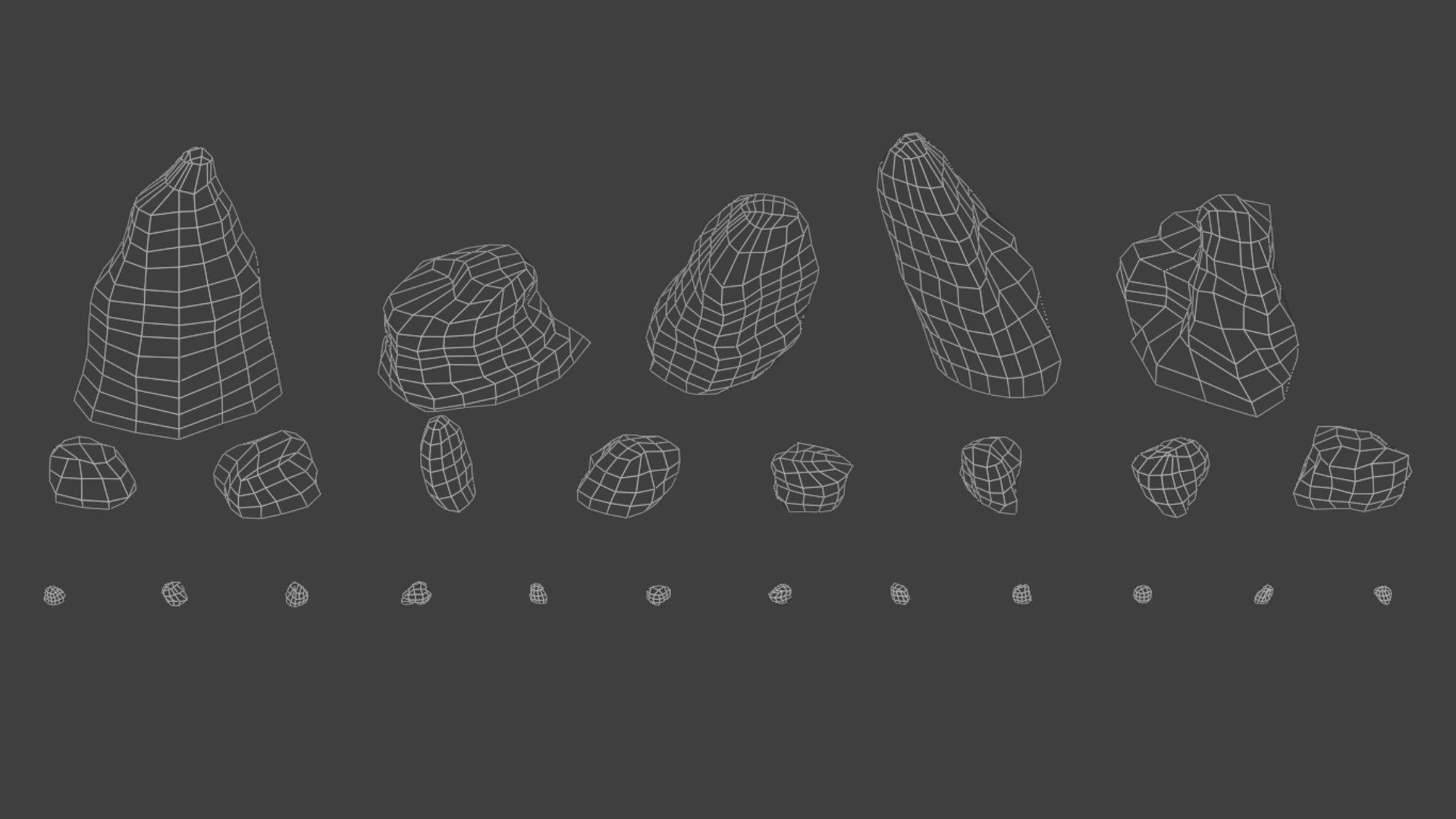 3D Fantasy Stylized Rock Pack - TurboSquid 2428300