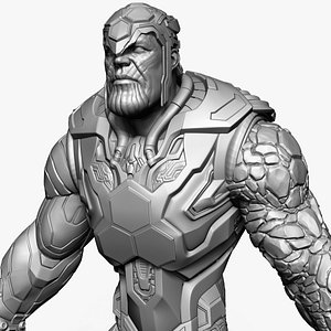 3D Sci-Fi Cyborg model