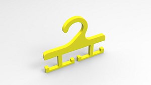 Head Cap Holder for Hanger Multi Cap Organizer Hook STL Designed in Fusion 360 3D model