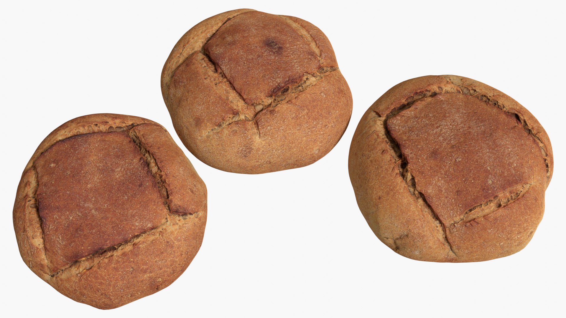 3d Scan Breads T5 3D model - TurboSquid 1816842