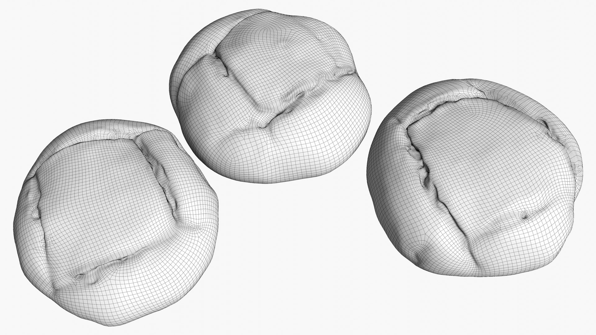 3d Scan Breads T5 3D model - TurboSquid 1816842