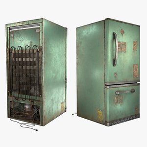 3D An old Refrigerator