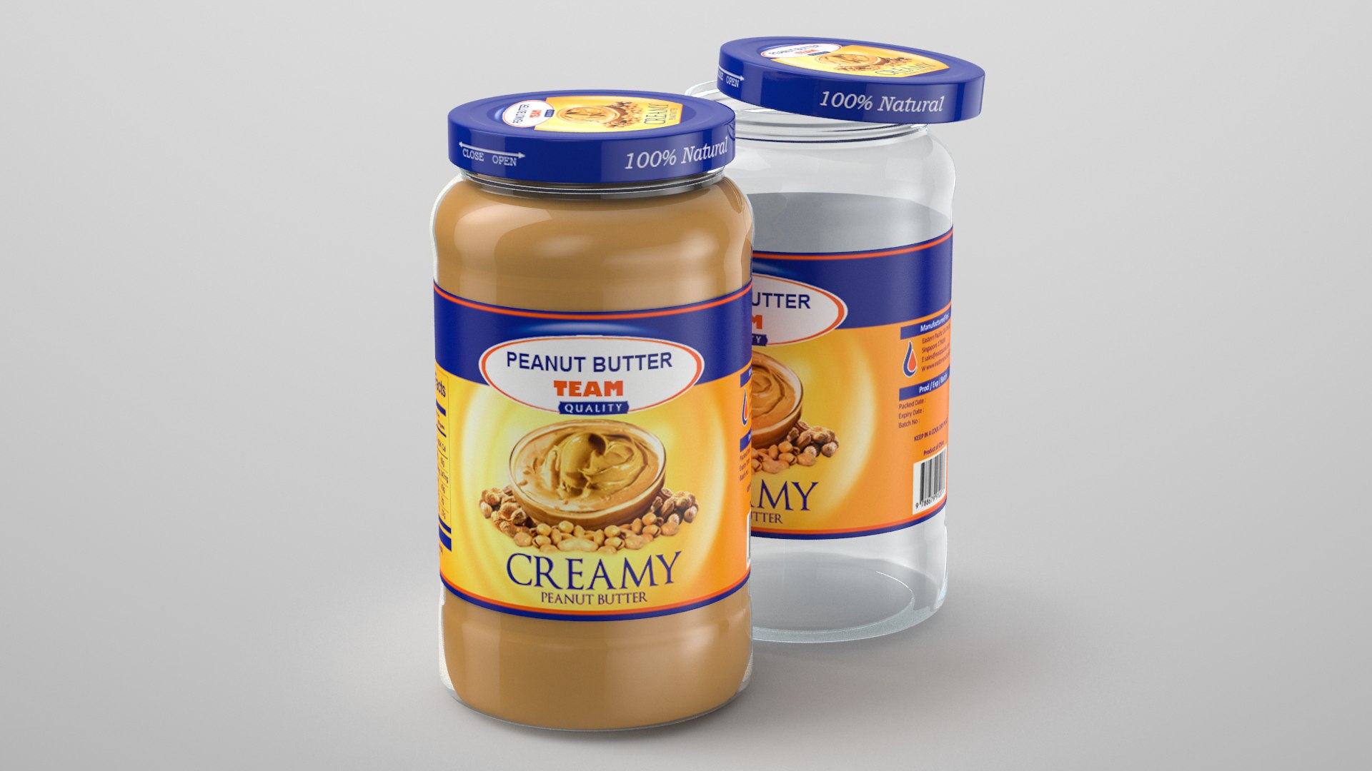 glass jar products 3D https://p.turbosquid.com/ts-thumb/f3/yFEw37/B6Q01ney/peanutbutter2/jpg/1598807274/1920x1080/fit_q87/4f9568411440eedfa11c4a867981cd50f6e0641a/peanutbutter2.jpg