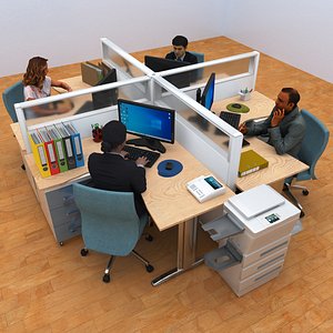 3D Office 4K