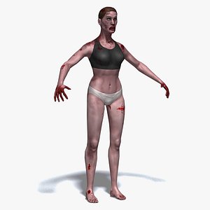 3d zombie
