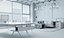 Interno di un ufficio in stile industriale moderno