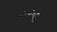 Pistol 3D Model 022