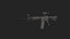 Pistol 3D Model 022