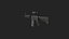 Pistol 3D Model 022