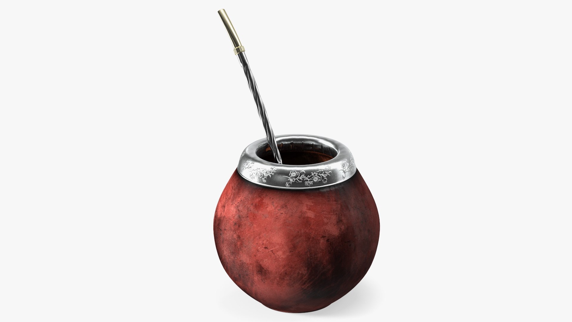 Yerba Mate Empty 3D model preview