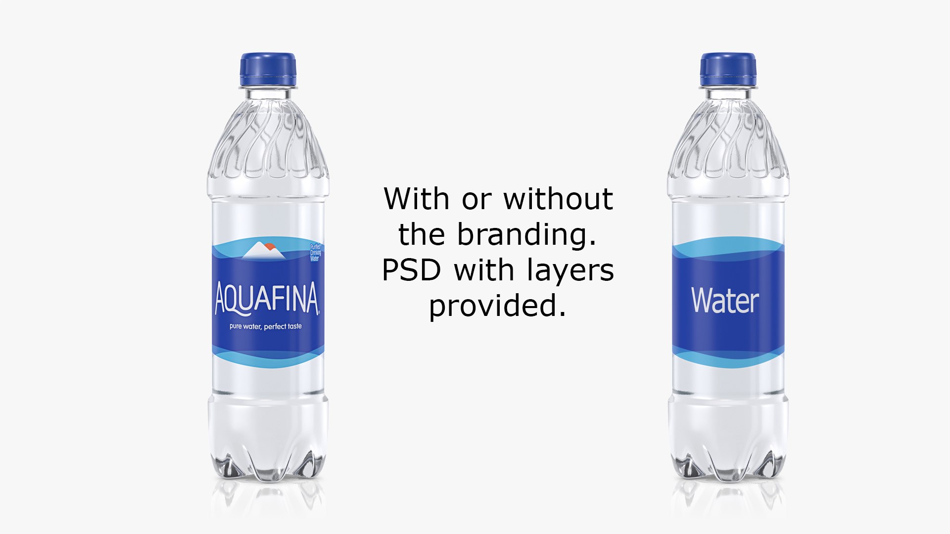 3D Bottle Aquafina 50cl 16 9 Oz - TurboSquid 2230790