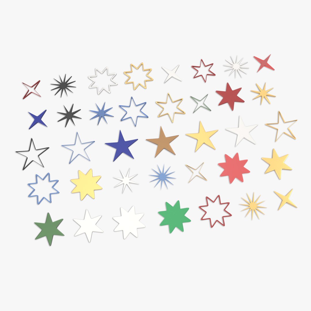 Stars 3D model https://p.turbosquid.com/ts-thumb/f4/CanAZ3/0R/z00/png/1715014161/1920x1080/fit_q87/2a27682edf589375bebc14e4e08af4499e90ea41/z00.jpg