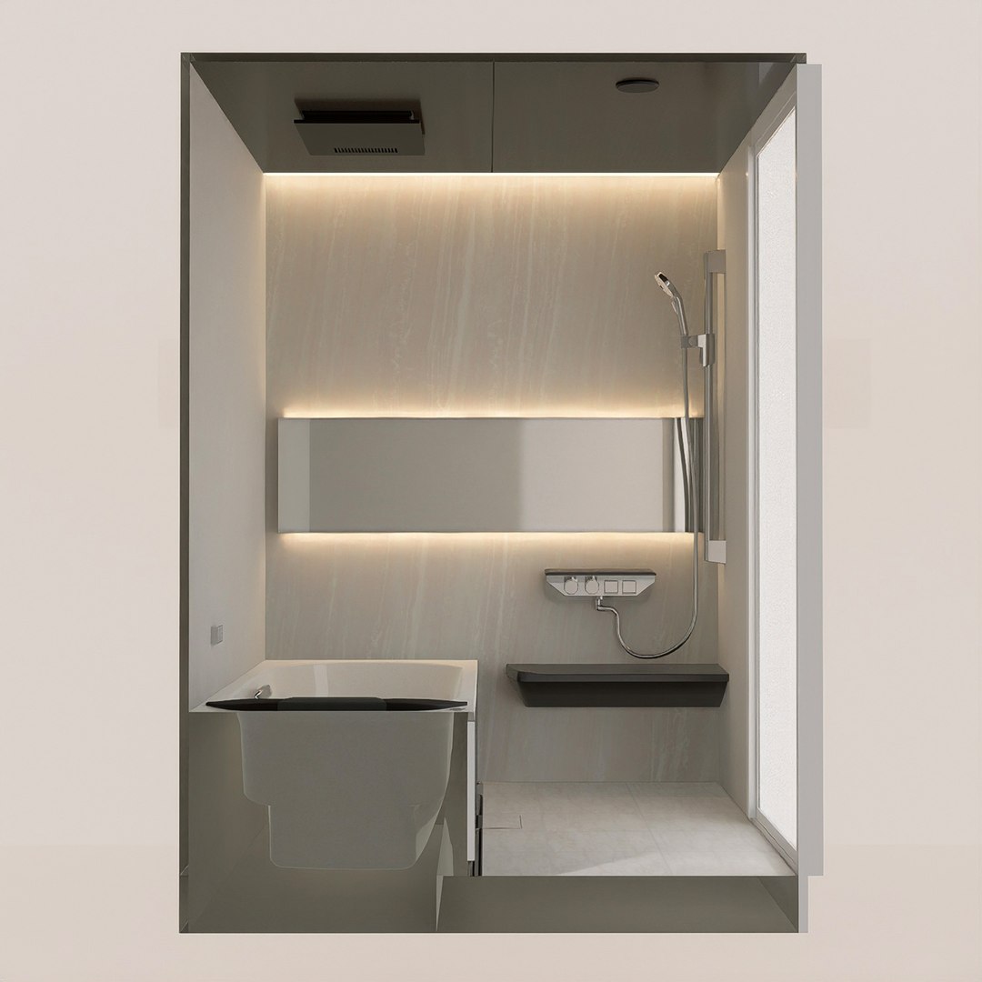 Japan UNIT BATHROOM 1616 Takara Standard GRANSPA model TurboSquid 2137424