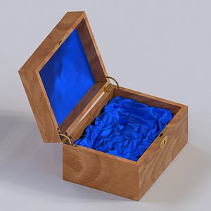 wooden box with lodgment