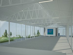 3D Modern Event Hall