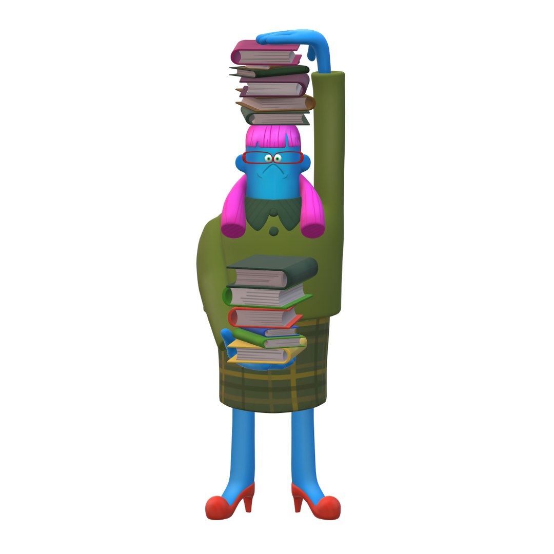 3D Model Librarian - TurboSquid 2413330