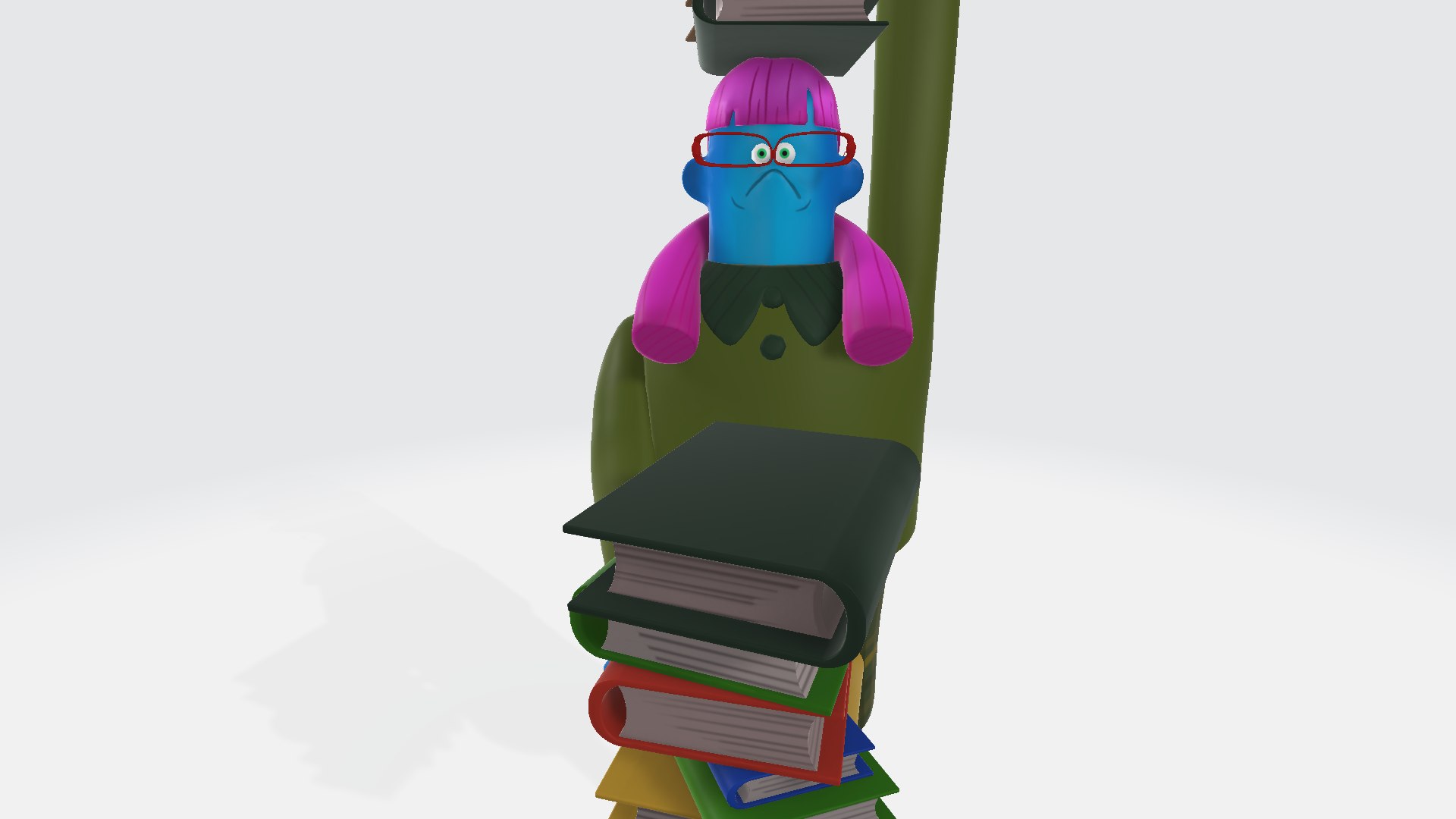 3D Model Librarian - TurboSquid 2413330