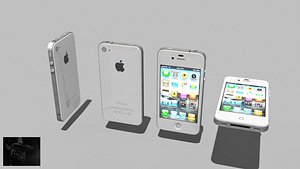 3d model iphone 4s