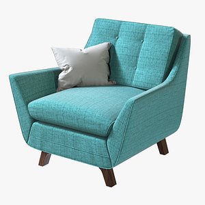 realistic joybird eastwood armchair 3D