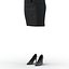 formal skirt suit 3d 3ds