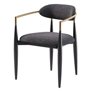 3D Jagger Dining Arm Chair model