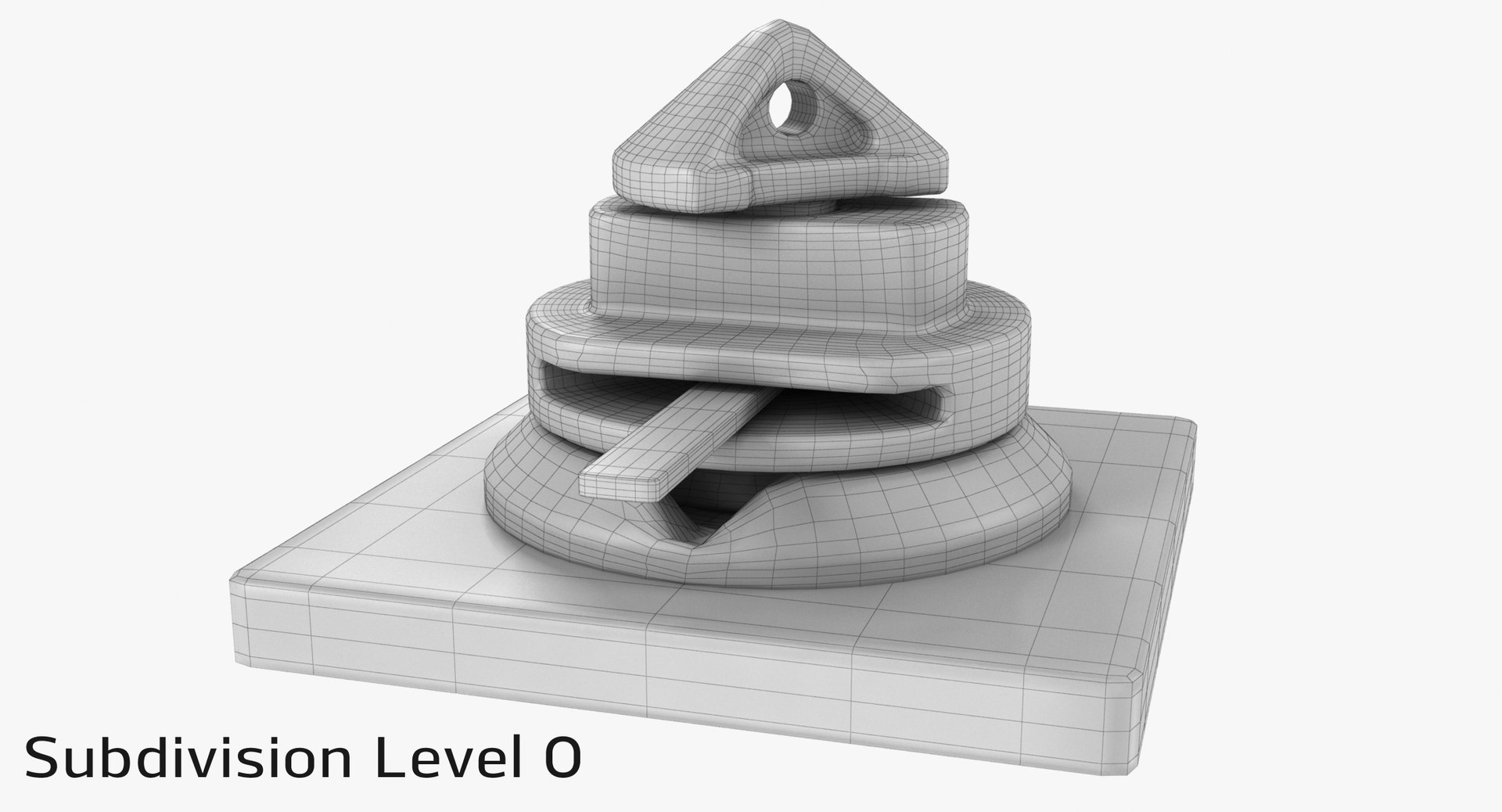 3D container deck lock model - TurboSquid 1322472