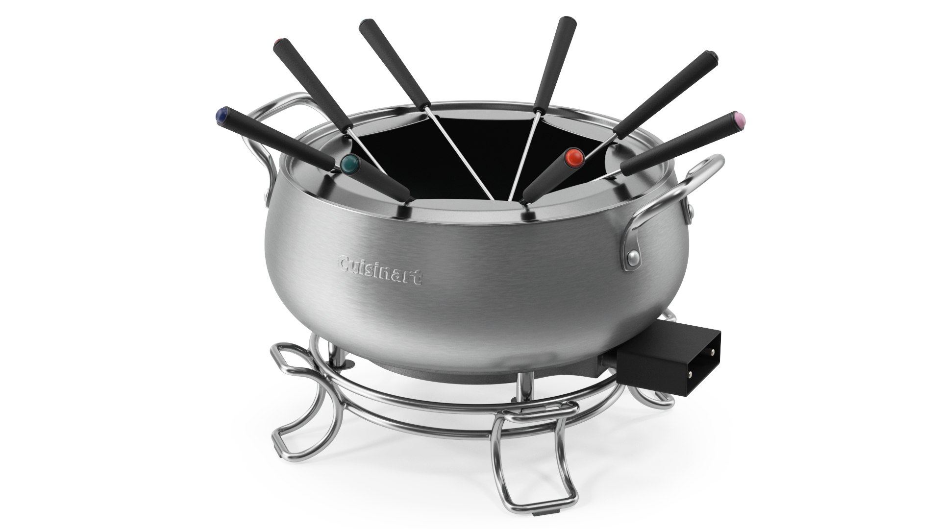 3D Electric Fondue Pot Cuisinart TurboSquid 2157008