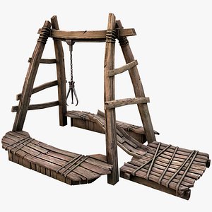 3D model Quarry Crane for resource extraction