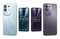 Vivo T4x 5G Marine Blue And Pronto Purple Low Poly