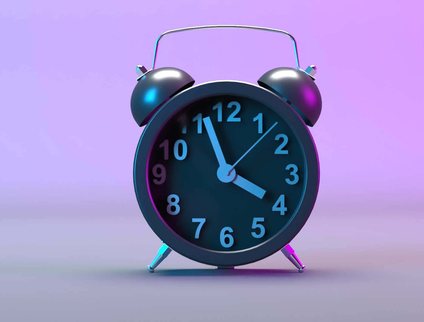 3D desk clock - TurboSquid 1512197