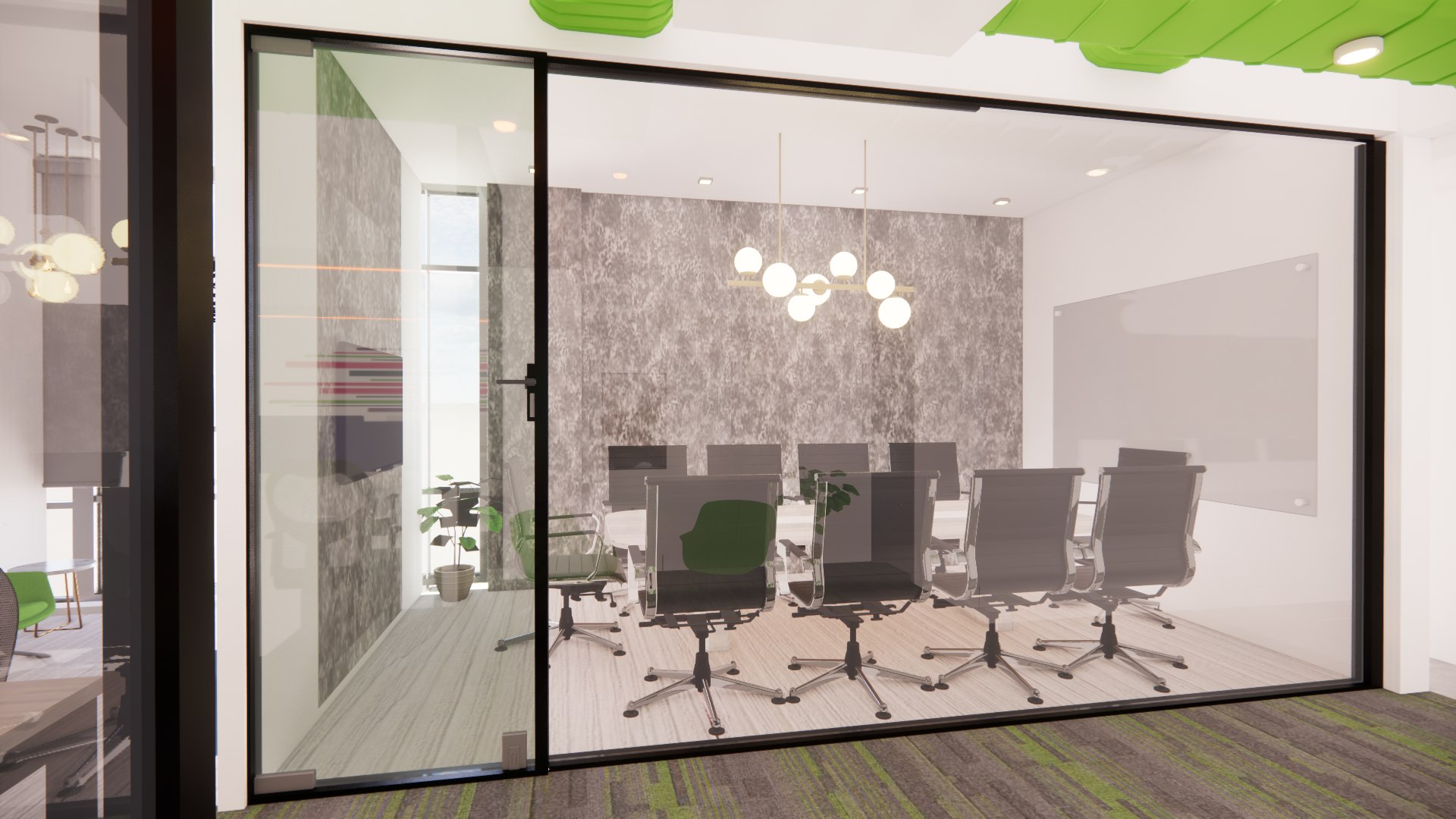 Office Interior Model - TurboSquid 2238407