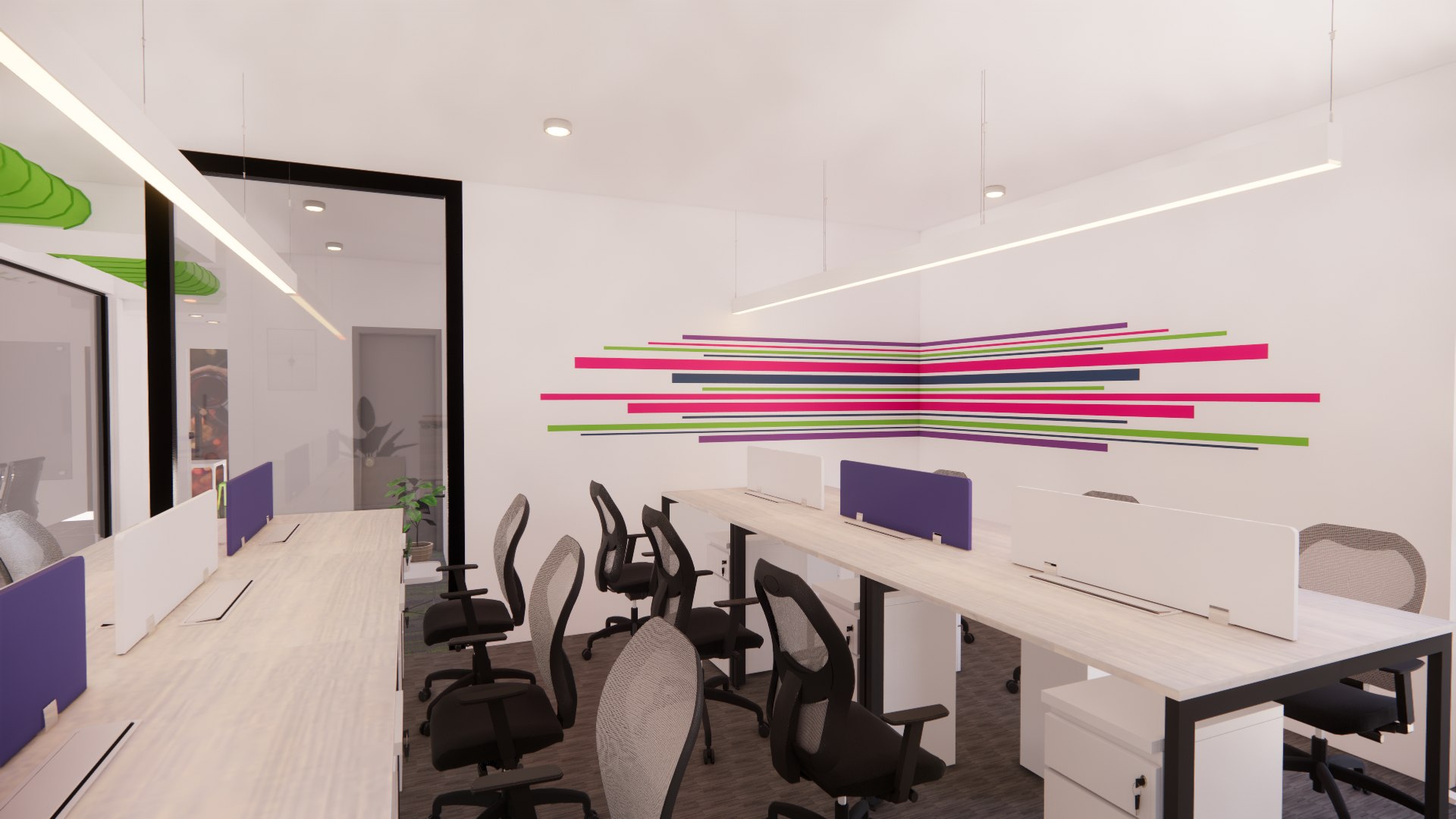 Office Interior Model - TurboSquid 2238407