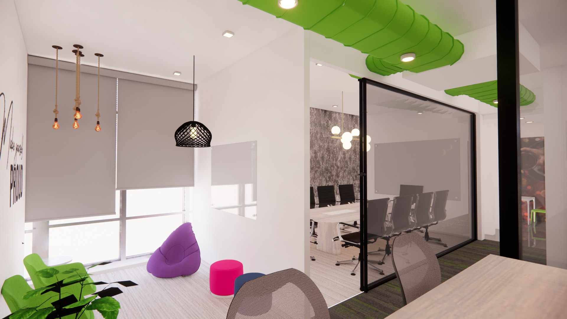 Office Interior Model - TurboSquid 2238407