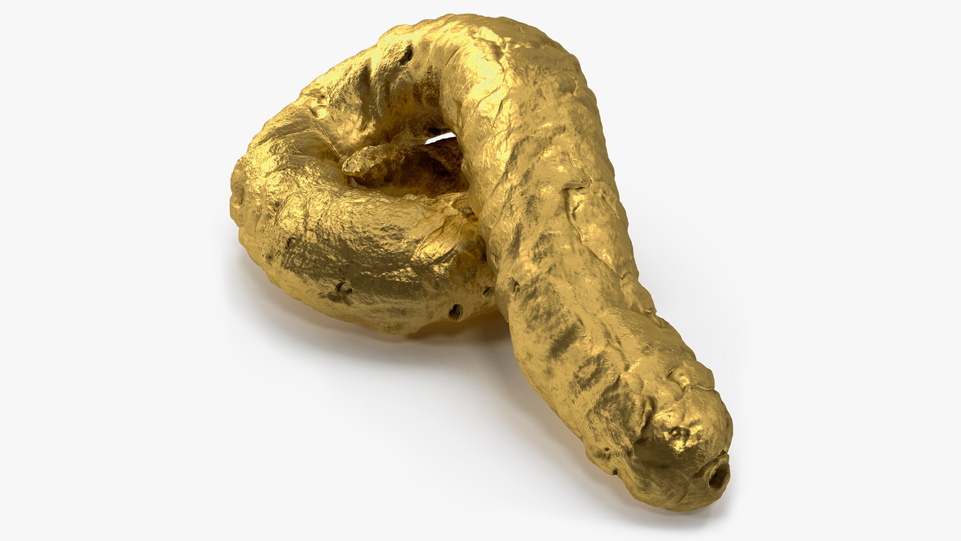 Crap Golden 3D model preview