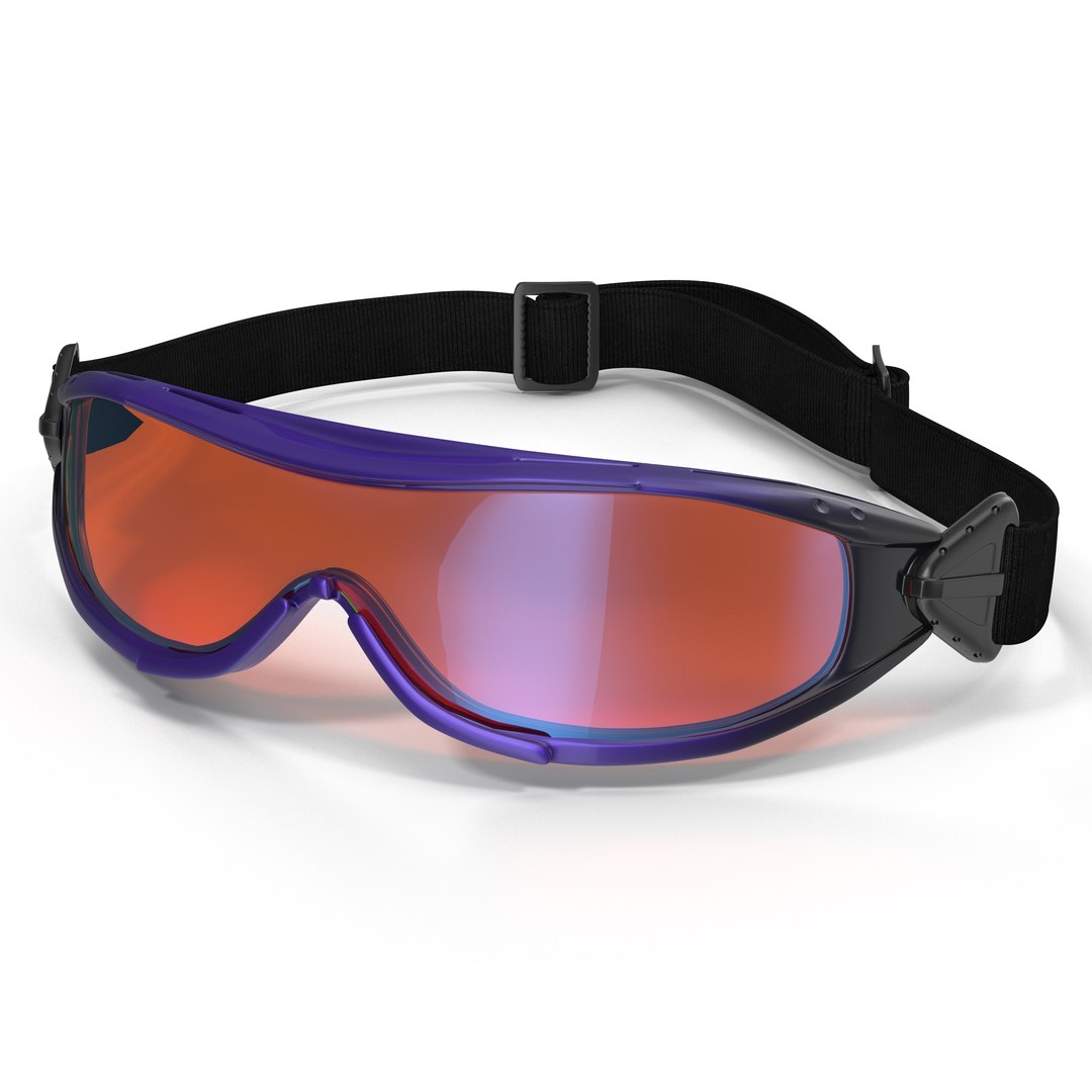 Ski Goggles 3 Generic 3D model preview