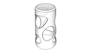 3D Unique Bar Stool