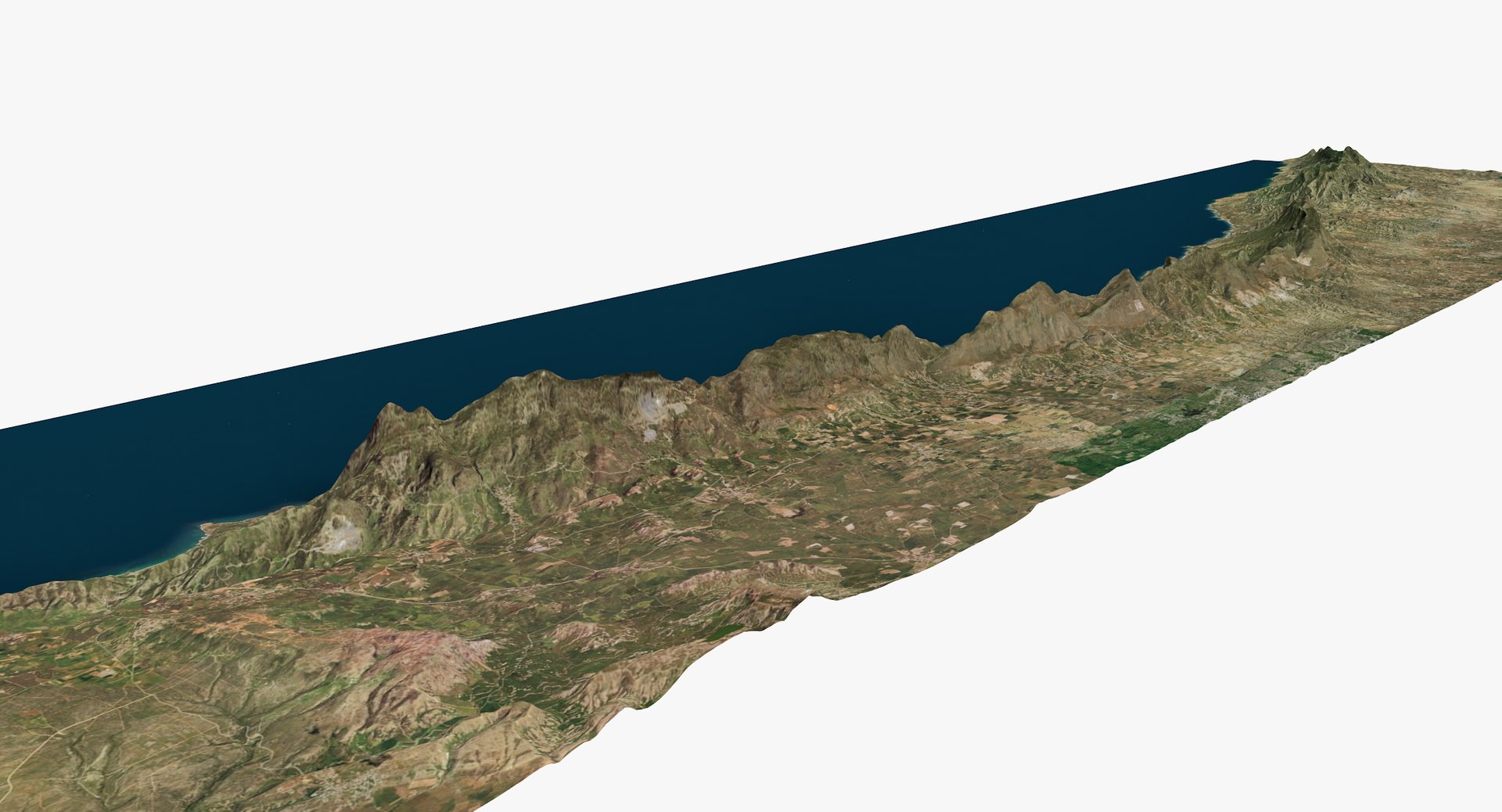 Kyrenia Mountains Cyprus 3D Model - TurboSquid 1317650