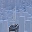3D willis tower skyscraper center model