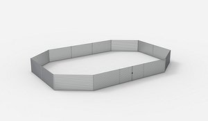 Cattle Yard Set 3D model