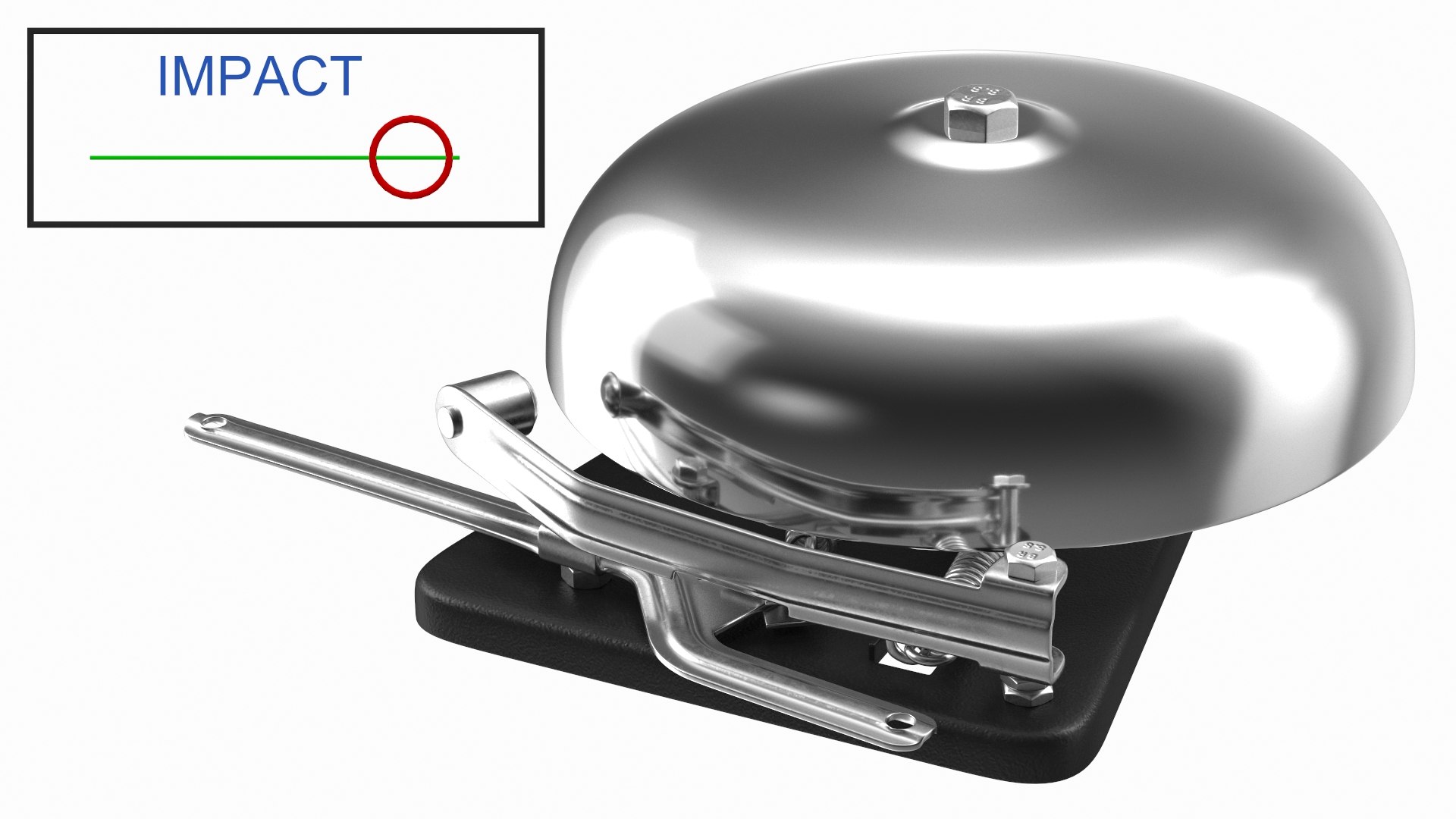 Boxing bell rigged model - TurboSquid 1703719