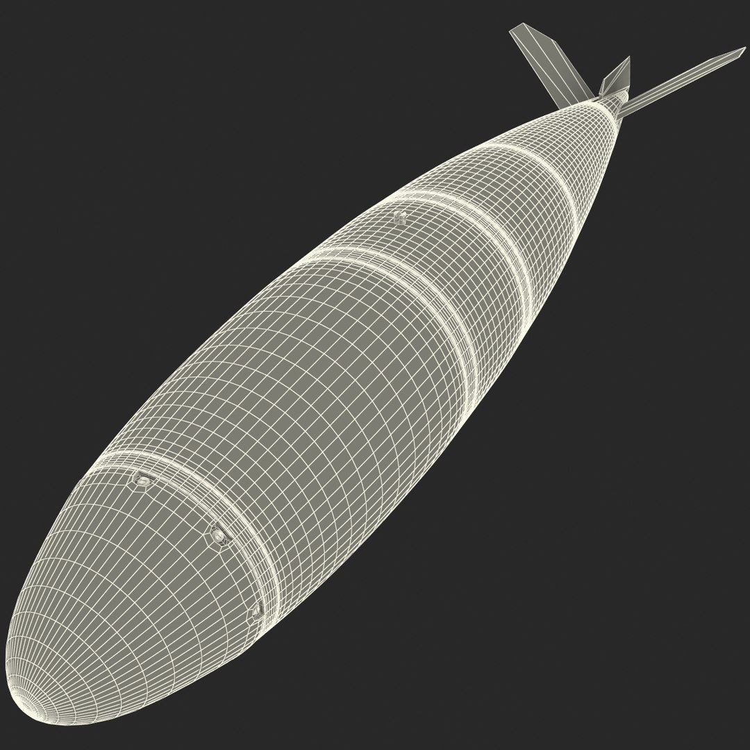 3d nuclear bomb mark 7 model