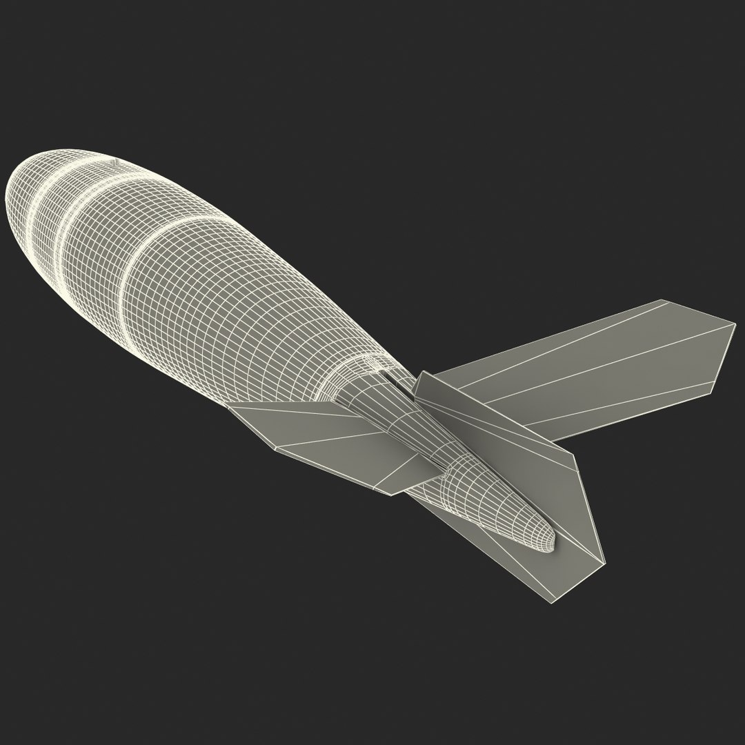 3d nuclear bomb mark 7 model