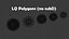 virus corvid-19 coronavirus corona Low-poly 3D model