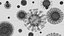 virus corvid-19 coronavirus corona Low-poly 3D model