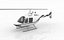 Bell 206 Low Poly Skin 3