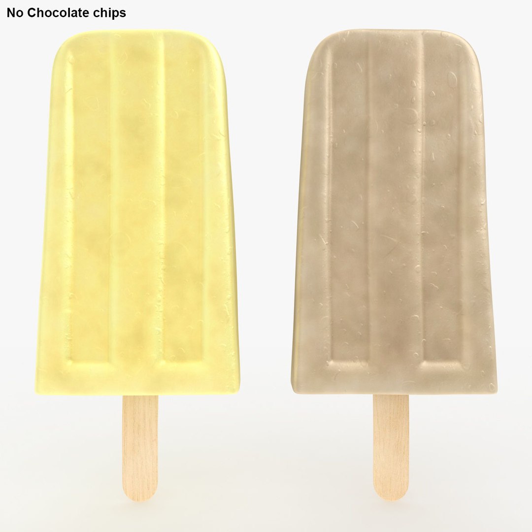 3D ice cream popsicle model - TurboSquid 1390043