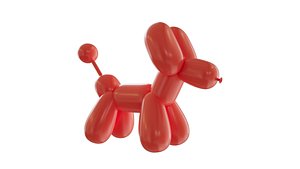 balloon dog 3D model