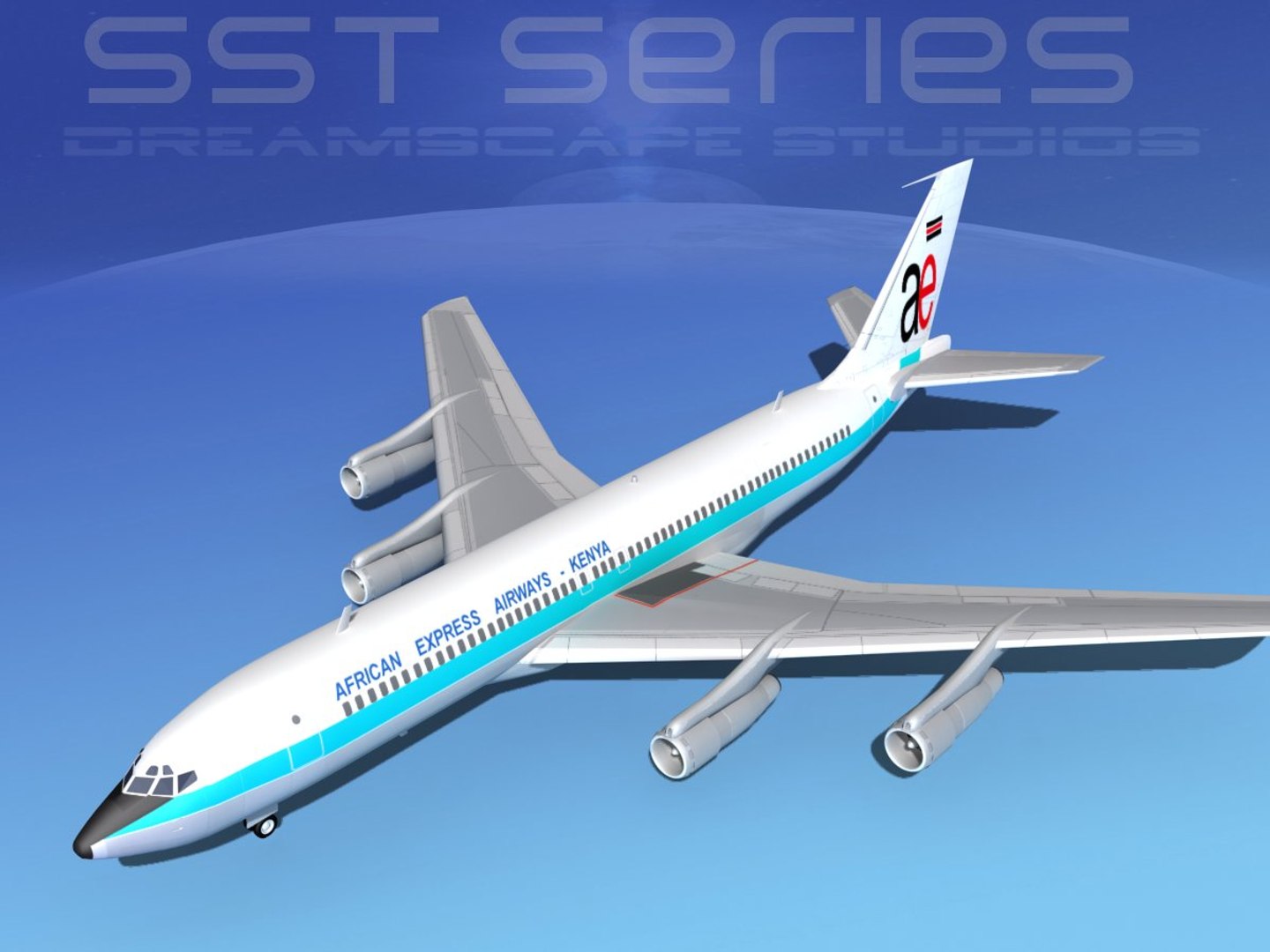 707-320 Boeing 707 Max