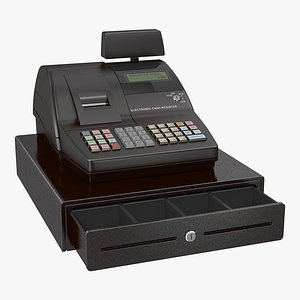 3D cash register generic
